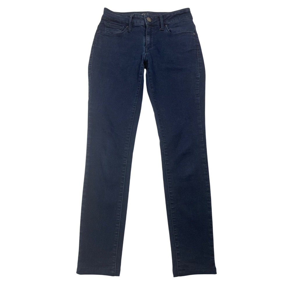 Mavi Women's Alexa Mid-Rise Skinny Jeans 25 / 28 Dark Blue Denim Size XS